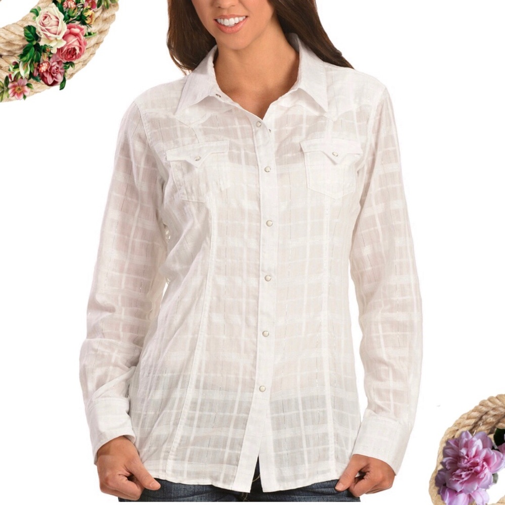 Ariat Women’s button down lace back XL